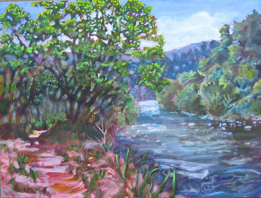 Polly Jackson - Pecos River Looking South