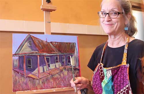 Polly Jackson Art Technique Video